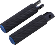 ARLEN NESS KNURLED FOOTPEGS, BLUE - 18-SOFTAIL DRIVER - 07-950 - PartsOutlet.com.au