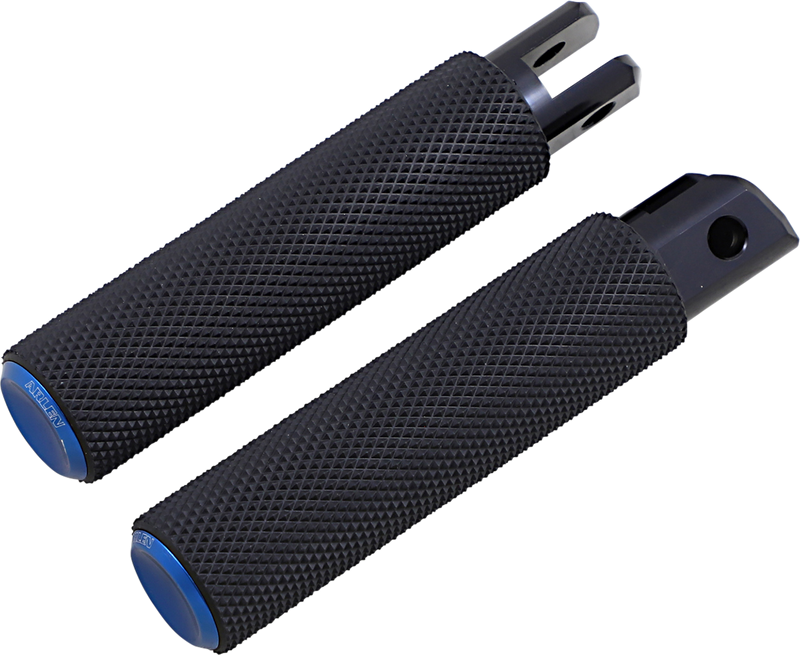 ARLEN NESS KNURLED FOOTPEGS, BLUE - 18-SOFTAIL DRIVER - 07-950 - PartsOutlet.com.au