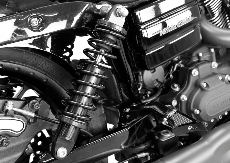 LEGEND SUSPENSION Revo Coil Suspension - Black - Heavy-Duty - 14" - FXD '91-'17 - 1310-1097