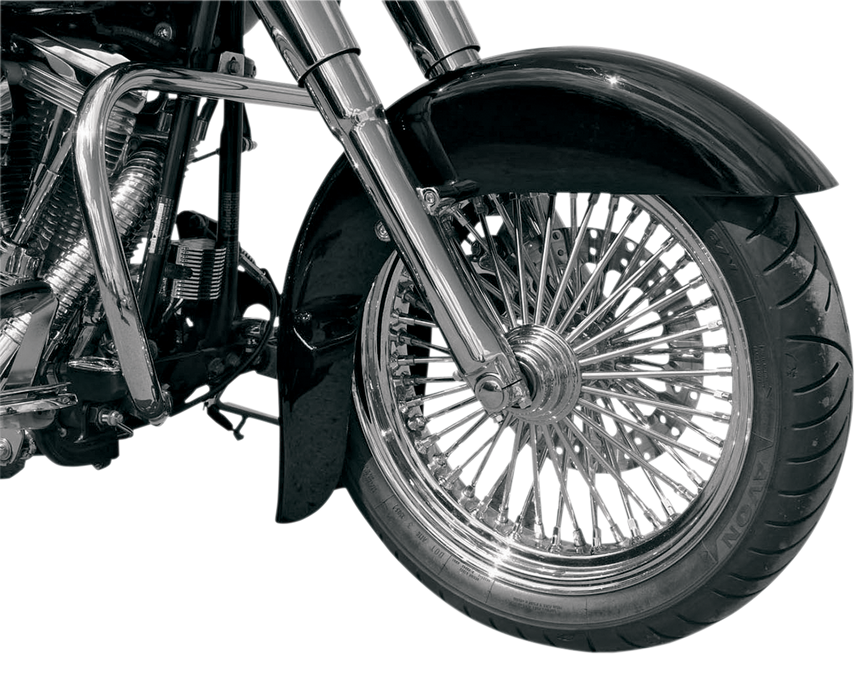 KLOCK WERKS Benchmark Front Fender - Steel - Harley-Davidson 2012-2017 - 16"-18" KWF-02-0399