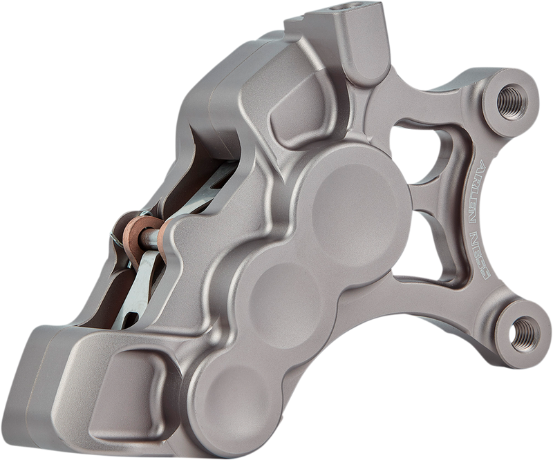 ARLEN NESS 6-PISTON DIFFERENTIAL BORE BRAKE CALIPERS, 14" TITANIUM - RIGHT - Harley-Davidson '06-'22 - 02-207