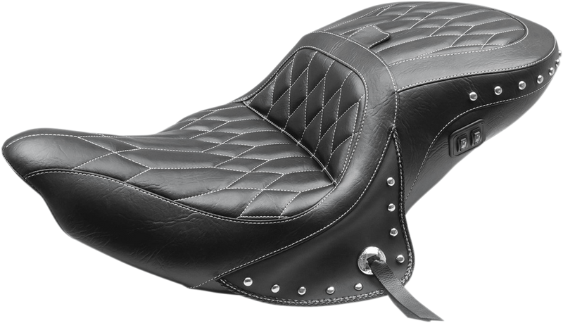 MUSTANG Heated Seat - Driver's Backrest - Indian Roadmaster 2016-2020 - 79664WT - PartsOutlet.com.au