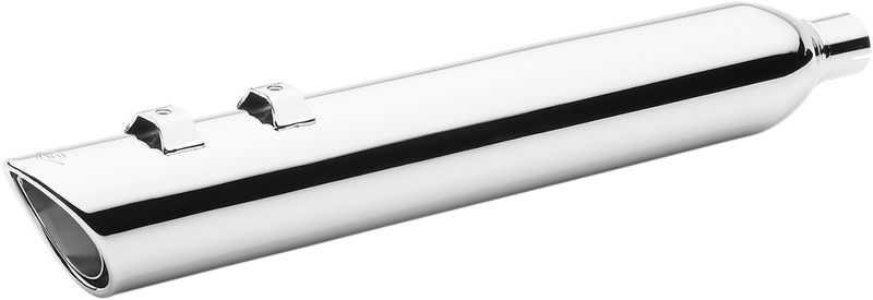 COBRA 909 4" Mufflers - Chrome - '95-'16 FL Bagger - 6106