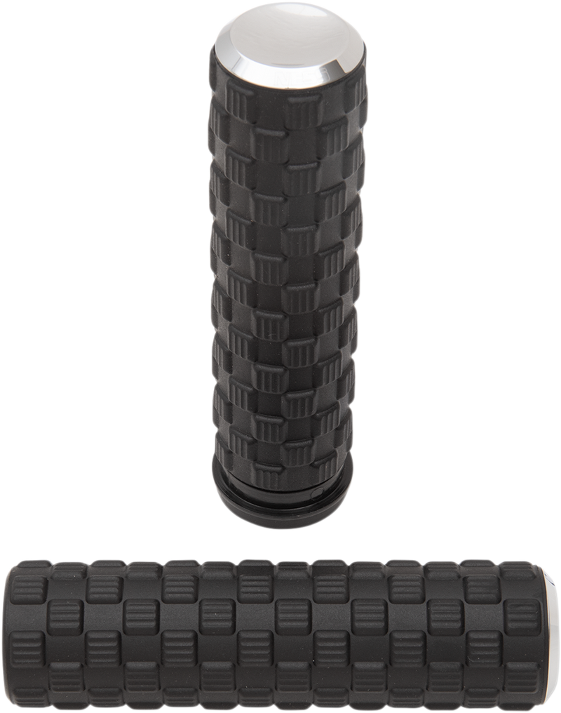 ARLEN NESS AIRTRAX GRIPS, CHROME - FLY-BY-WIRE (TBW) 07-353 - PartsOutlet.com.au