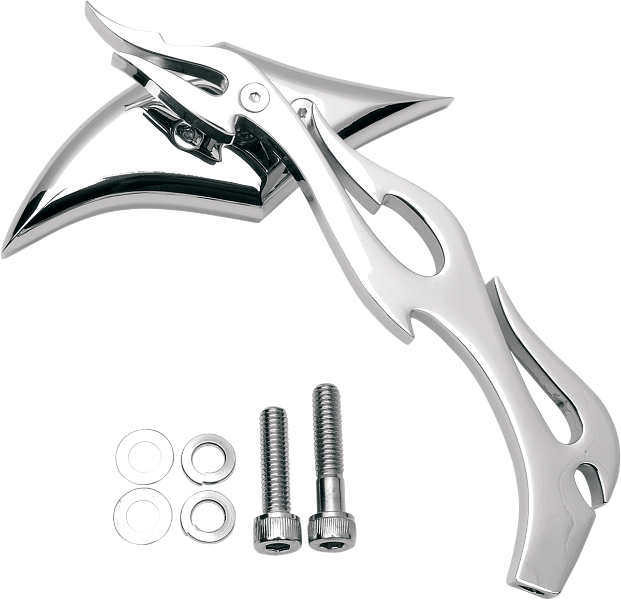 DRAG SPECIALTIES Gothic Mirror - Right 60-6250FR - PartsOutlet.com.au
