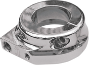 JOKER MACHINE Throttle Housing - Single Cable - Chrome 03-147 - PartsOutlet.com.au