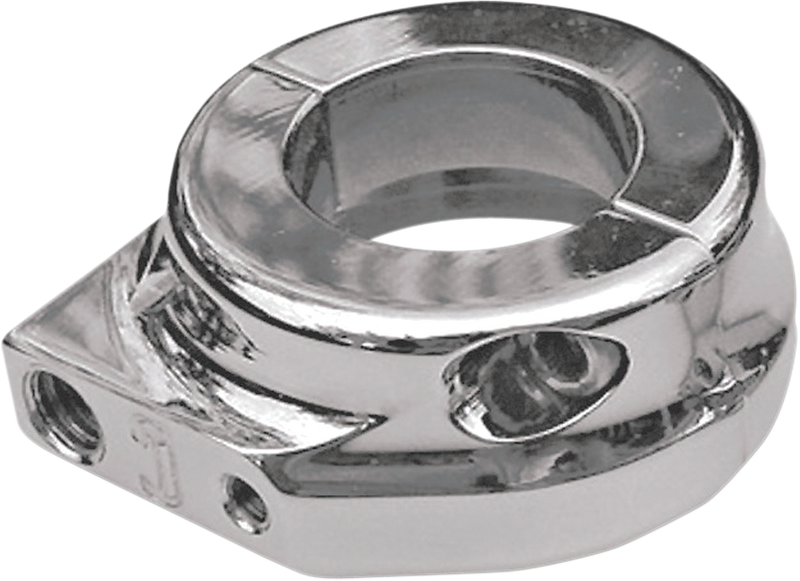 JOKER MACHINE Throttle Housing - Single Cable - Chrome 03-147 - PartsOutlet.com.au