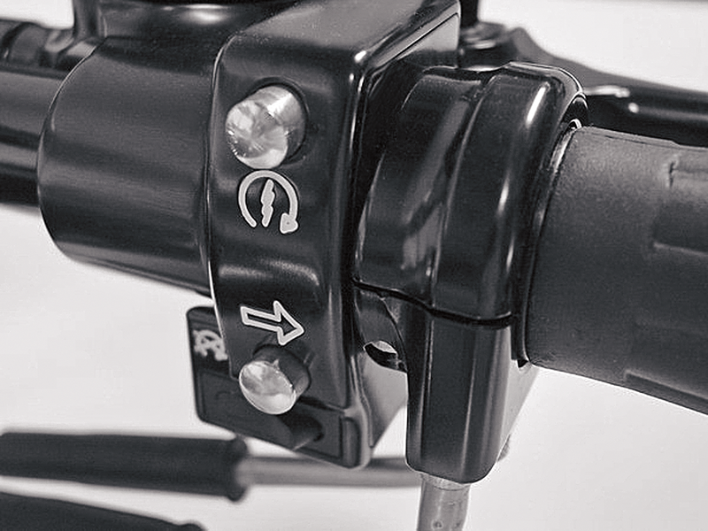 JOKER MACHINE Throttle Housing - Single Cable - Black 03-147BLK - PartsOutlet.com.au