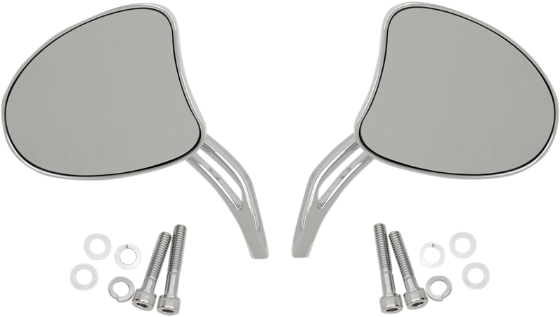 DRAG SPECIALTIES Touring Mirror - Short Stem 77888 - PartsOutlet.com.au