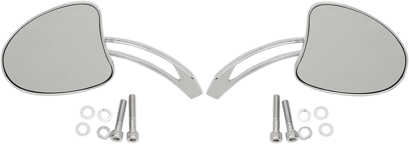 DRAG SPECIALTIES Touring Mirror - Long Stem 77887 - PartsOutlet.com.au