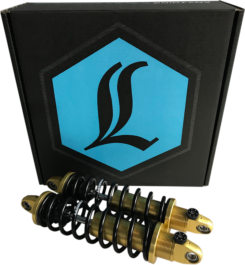 LEGEND SUSPENSION REVO-A Adjustable Dyna Coil Suspension - Gold - Heavy-Duty - 13" - FXD '91-'17 - 1310-1782
