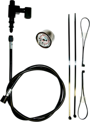 FEULING OIL PUMP CORP. Remote Oil Pressure Gauge/Line Kit - Black 9019 - PartsOutlet.com.au