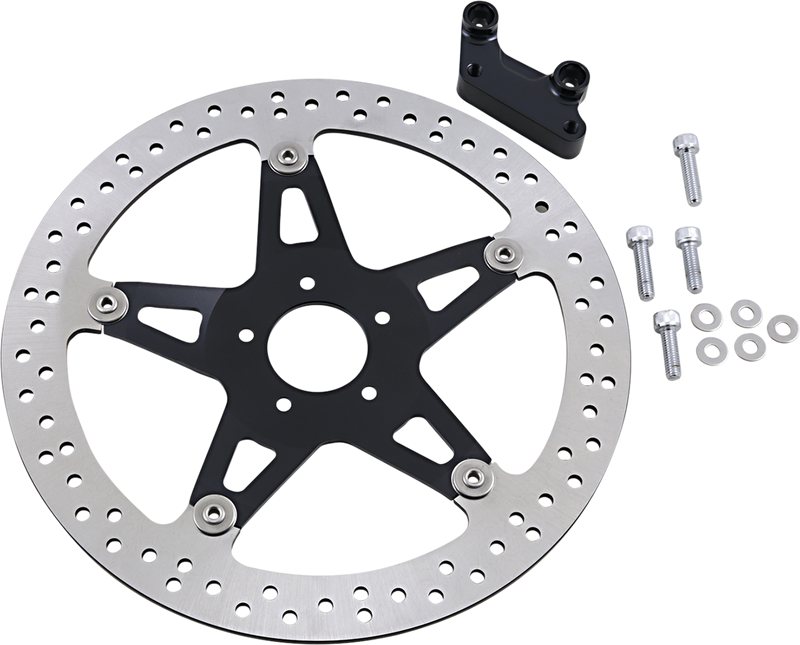 ARLEN NESS 14" BIG BRAKE ROTORS, FLT HUB MOUNT - 08-up FLT HUB MOUNT - 02-910