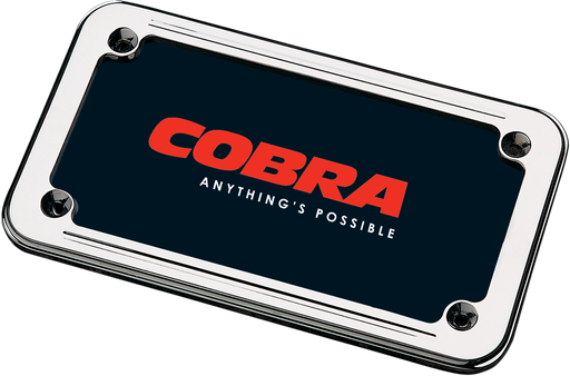 COBRA License Plate Frame - Chrome 05-9000 - PartsOutlet.com.au