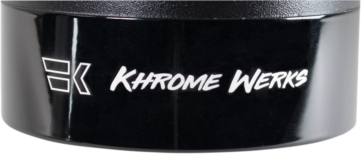 KHROME WERKS 4.5" End Cap - Turbine 200718P