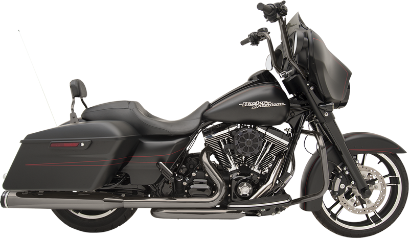 KHROME WERKS 2:2 Dominator Exhaust System - Eclipse - With 4-1/2" Muffler - FL '09-'16 - 201830