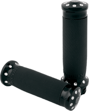 RSD Grips - Tracker - Cable - Black - Harley-Davidson 1980-2022 - 0063-2019-BM - PartsOutlet.com.au