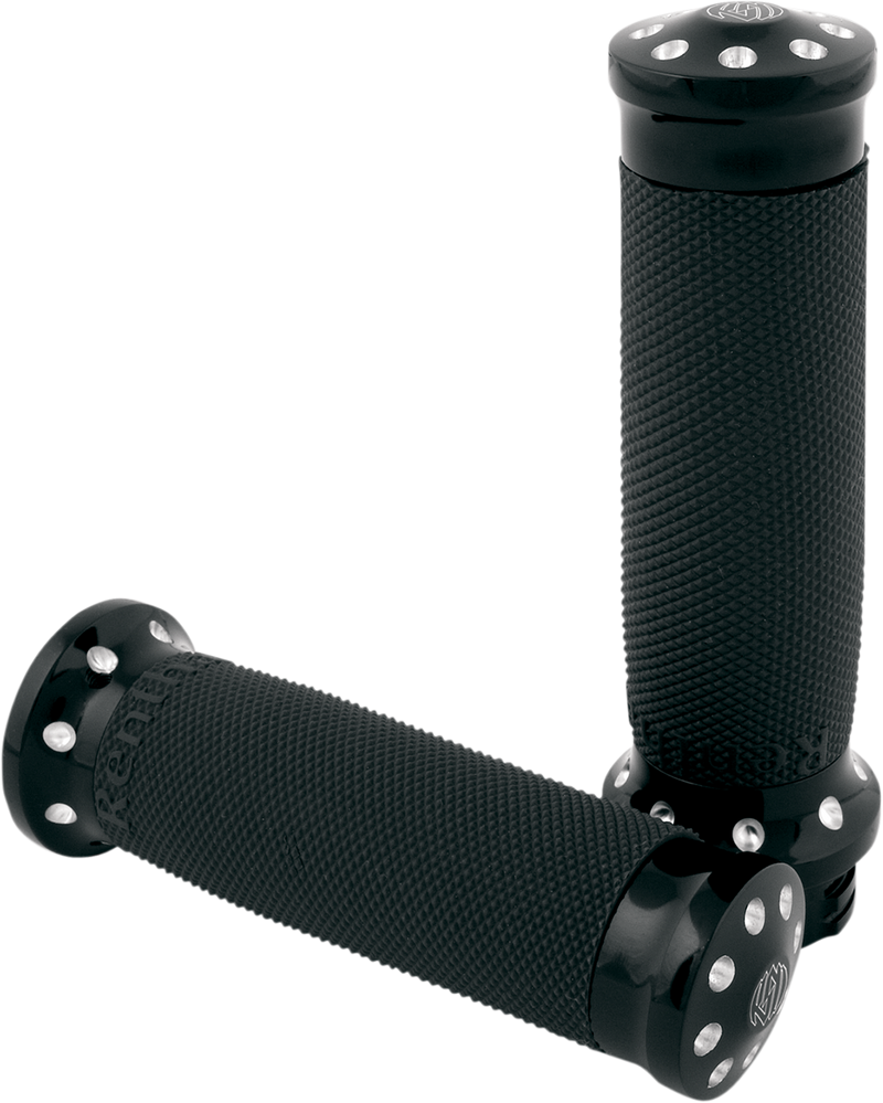 RSD Grips - Tracker - Cable - Black - Harley-Davidson 1980-2022 - 0063-2019-BM - PartsOutlet.com.au