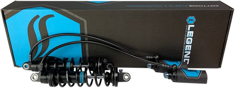 LEGEND SUSPENSION REVO ARC Remote Reservoir Shocks - Heavy Duty - Black - 13" - FL '09-'13 - 1310-1883