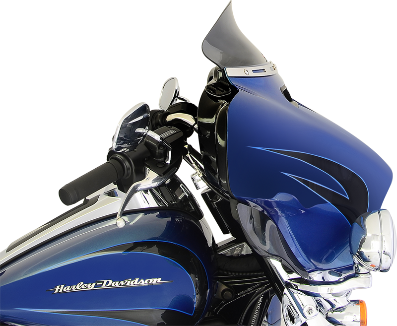 KLOCK WERKS Flare Windshield - 5" - Dark Smoke - FLH '14-'25 - KWW-01-0389