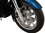 KLOCK WERKS Axle - Flush Mount - Front - Polished - Harley-Davidson '07-'23 - KWS-01-1012 - PartsOutlet.com.au