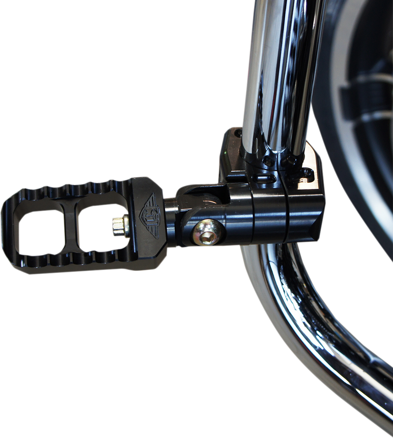 JOKER MACHINE Highway Peg Mount - Black - 1.25" - 08-643-1B