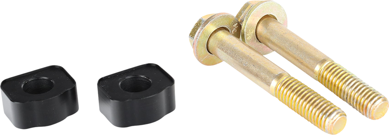 THRASHIN SUPPLY Spacers - Riser - 1/2" - Black - TSC-9800-1