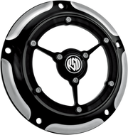 RSD Clarity Derby Cover - Contrast Cut - Harley-Davidson 1999-2016 - 0177-2007-BM - PartsOutlet.com.au