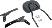 COBRA Round Sissy Bar - Short - Black - '04-'17 Sportster 602-1253B - PartsOutlet.com.au