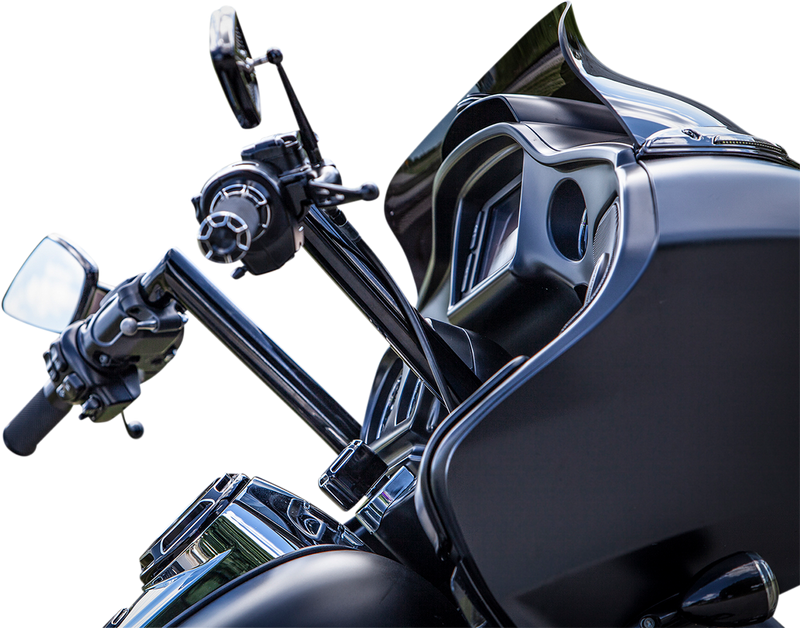 KHROME WERKS Handlebar - FLT 15+ - 12" - Black - 300722