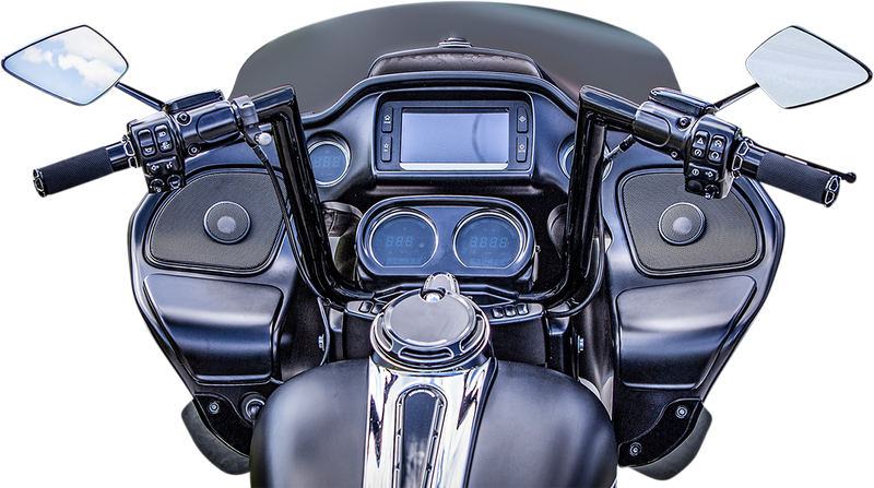 KHROME WERKS Handlebar - FLT 15+ - 12" - Black - 300722