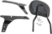 COBRA Round Sissy Bar - Standard - Black - '04-'17 Sportster 602-1303B - PartsOutlet.com.au