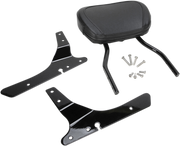 COBRA Round Sissy Bar - Standard - Black - '04-'17 Sportster 602-1303B - PartsOutlet.com.au