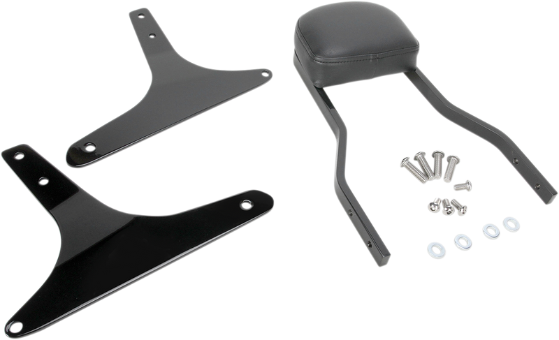 COBRA Short Sissy Bar - Black - '06-'17 Softail 602-1201B - PartsOutlet.com.au