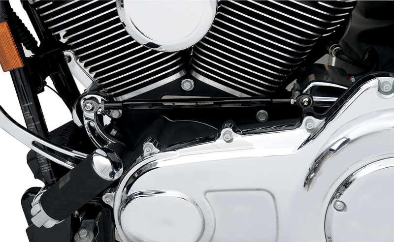 JOKER MACHINE Stalker Shiftrod Linkage - Black - Harley-Davidson 1986-2020 - 08-10BLK - PartsOutlet.com.au