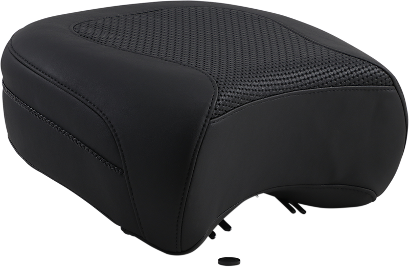 MUSTANG Rear Police Air Ride Seat - Textured - Harley-Davidson FLHTP 1997-2021 - 79436 - PartsOutlet.com.au