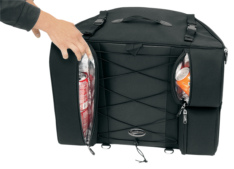 SADDLEMEN Back Seat Touring Luggage - 3501-0322 - PartsOutlet.com.au