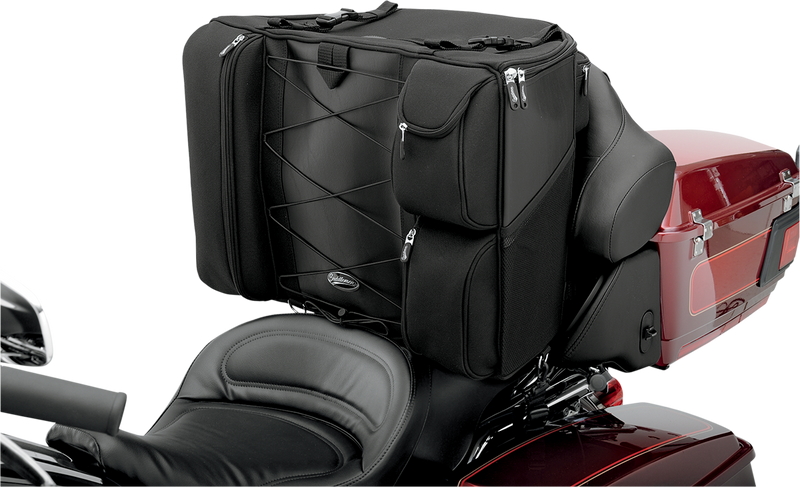 SADDLEMEN Back Seat Touring Luggage - 3501-0322 - PartsOutlet.com.au
