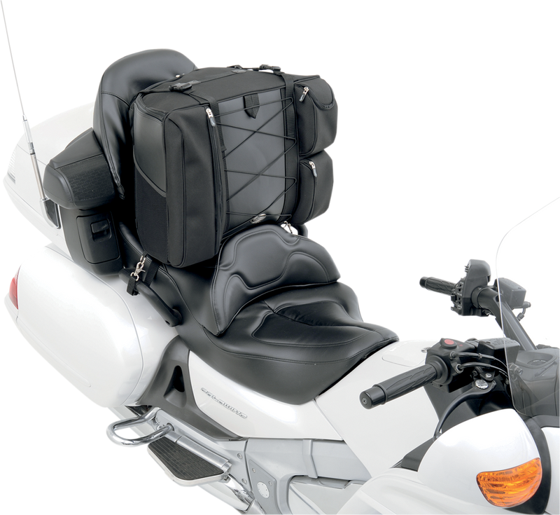 SADDLEMEN Back Seat Touring Luggage - 3501-0322 - PartsOutlet.com.au