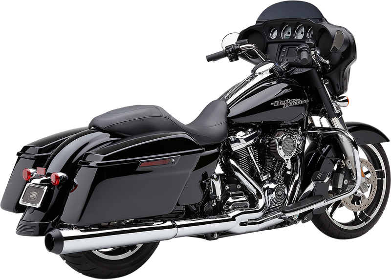 COBRA Powr-Flo 2:1 Exhaust - Chrome - '17-'22 FL 6451 - PartsOutlet.com.au