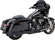 COBRA Powr-Flo 2:1 Exhaust - Black - '17-'22 FL 6451RB - PartsOutlet.com.au