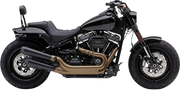 COBRA Black El Diablo Mufflers for Fat Bob - '18-'22 Softail 6046B - PartsOutlet.com.au