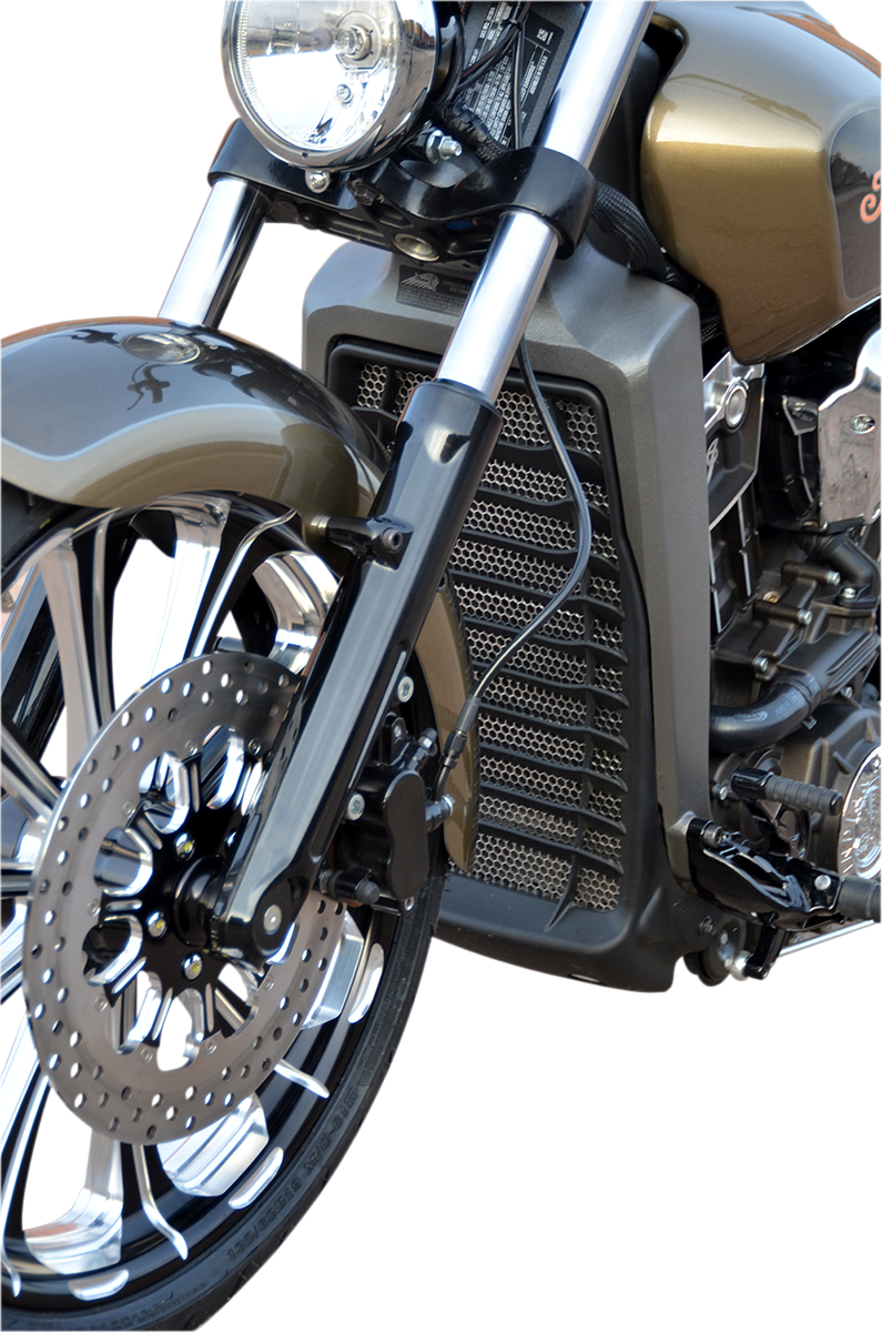 KLOCK WERKS Outrider Radiator Guard - Indian '15-'23 - KWS-04-0321 - PartsOutlet.com.au
