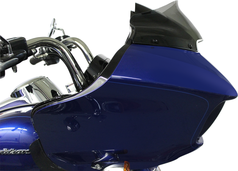 KLOCK WERKS Flare Windshield - 6" Sport - Dark Smoke - FLTR '15-'25 - KWW-01-0402