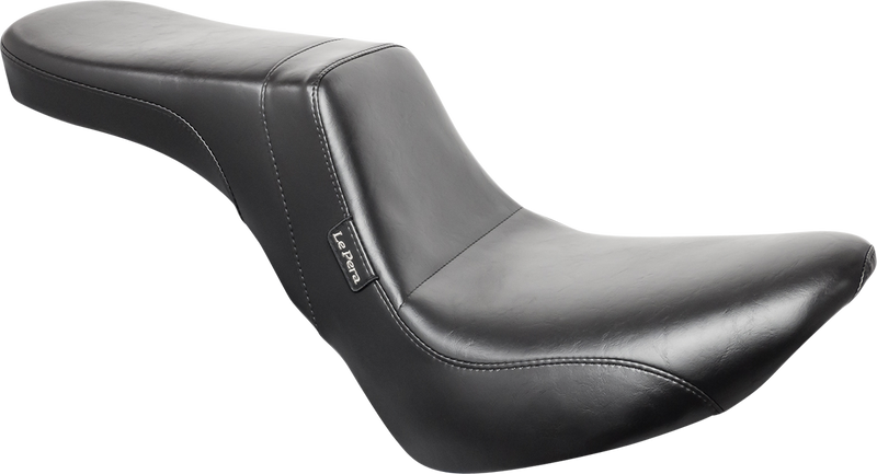 LE PERA Daytona Dual Seat – Smooth. Fits Softail Slim & Street Bob 2018up & Standard 2020up - LY-543S - PartsOutlet.com.au