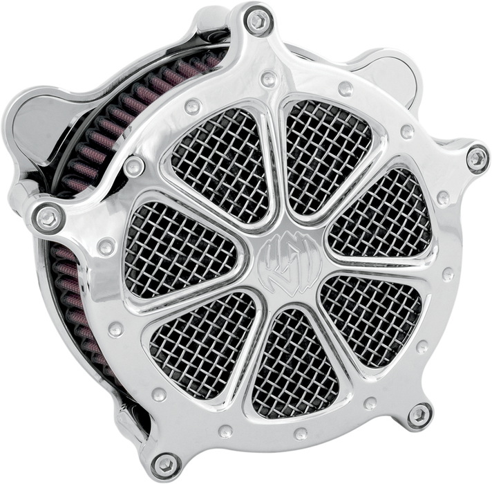 RSD Speed 7 Air Cleaner - Chrome - Harley-Davidson 1993-2017 - 0206-2003-CH - PartsOutlet.com.au