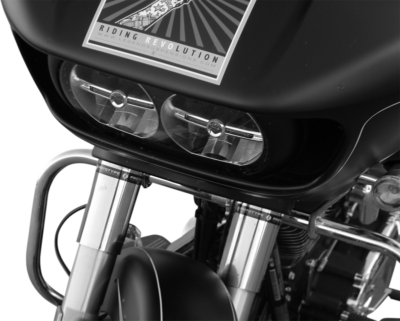 LEGEND SUSPENSION AXEO23 Front End Suspension - 49 mm - For 23" Wheel - FLH 14'-'16 - 0414-0531