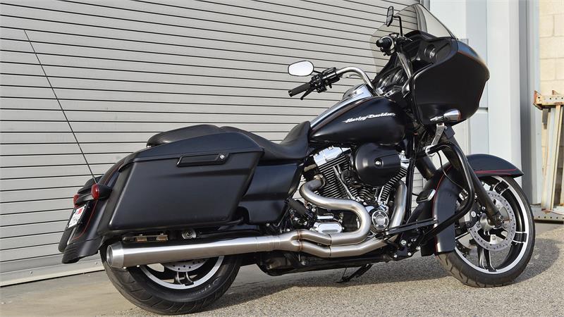BASSANI XHAUST Road Rage III Long 2:1 Touring Exhaust - Stainless Steel - 4" Megaphone - '95-'16 FL - 1F11SS
