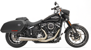 BASSANI XHAUST Road Rage III 2:1 Exhaust - 18+ Sport Glide & 22 Low Rider ST - Stainless 1S81SS - PartsOutlet.com.au