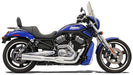 BASSANI XHAUST Road Rage II B1 Power 2:1 Exhaust System - '07-'17 VRod - Chrome 1V38R - PartsOutlet.com.au